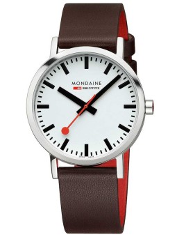 orologio uomo Mondaine A660.30360.11SBGV Mens Watch Classic SBB vegan 40mm 3ATM