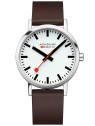orologio uomo Mondaine A660.30360.11SBGV Mens Watch Classic SBB vegan 40mm 3ATM