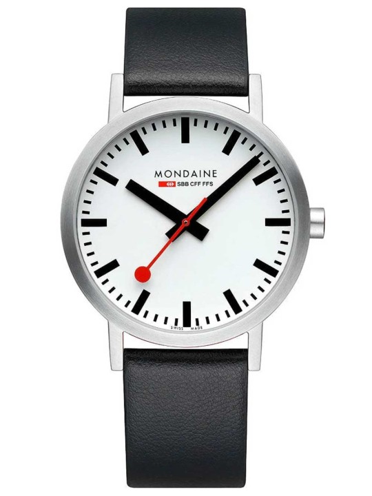 orologio uomo Mondaine A660.30360.16SBBV Mens Watch Classic SBB vegan 40mm 3ATM