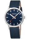orologio uomo Mondaine A660.30360.40SBD Mens Watch Classic SBB recyc. Textile 40mm 3ATM