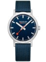 orologio uomo Mondaine A660.30360.40SBD Mens Watch Classic SBB recyc. Textile 40mm 3ATM