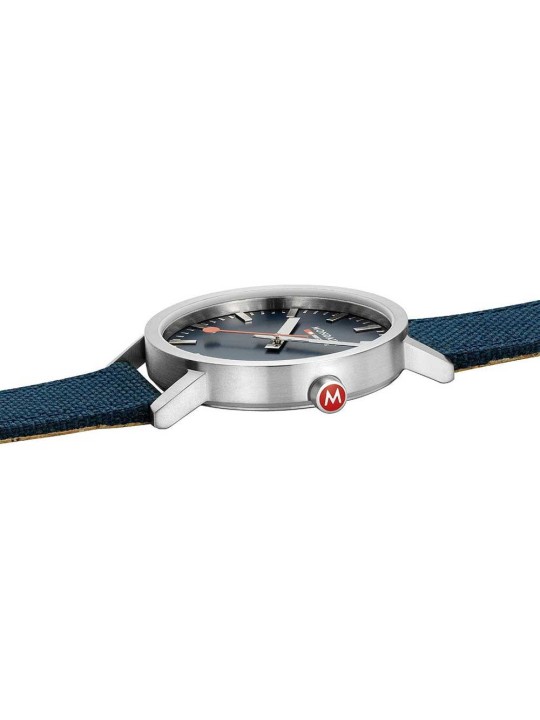 orologio uomo Mondaine A660.30360.40SBD Mens Watch Classic SBB recyc. Textile 40mm 3ATM
