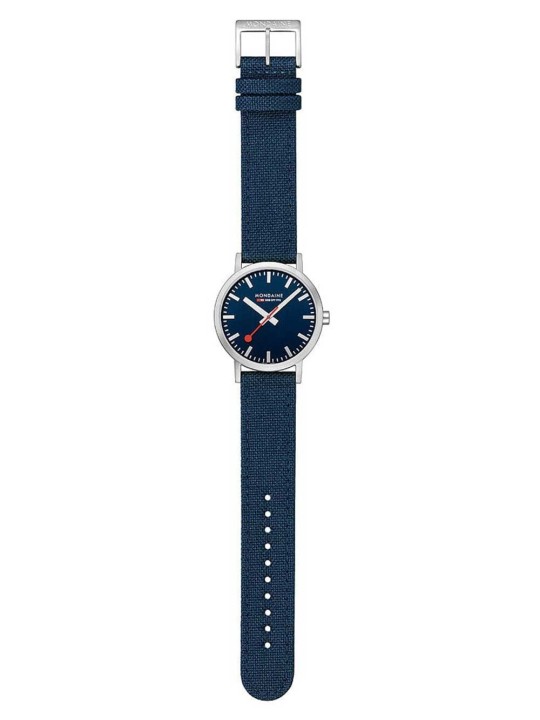 orologio uomo Mondaine A660.30360.40SBD Mens Watch Classic SBB recyc. Textile 40mm 3ATM