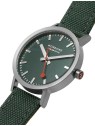 orologio uomo Mondaine A660.30360.60SBF Mens Watch Classic SBB recyc. Textile 40mm 3ATM