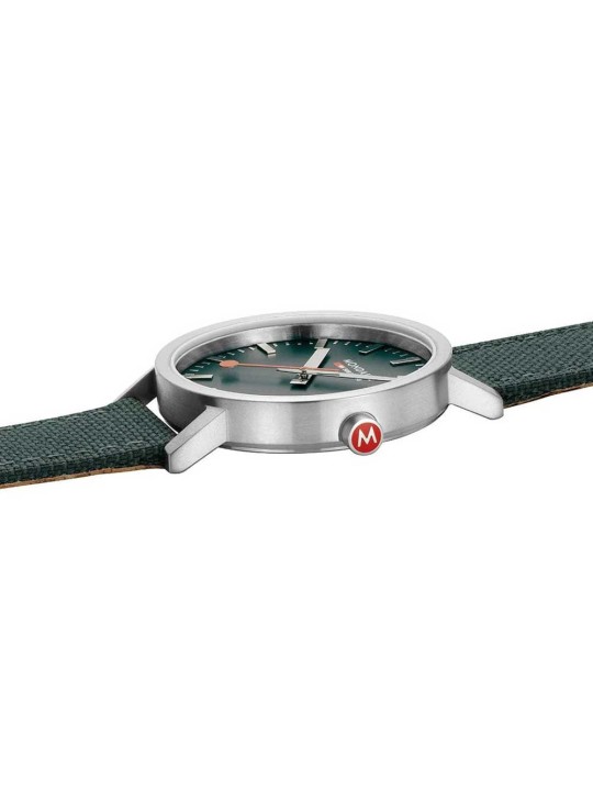 orologio uomo Mondaine A660.30360.60SBF Mens Watch Classic SBB recyc. Textile 40mm 3ATM