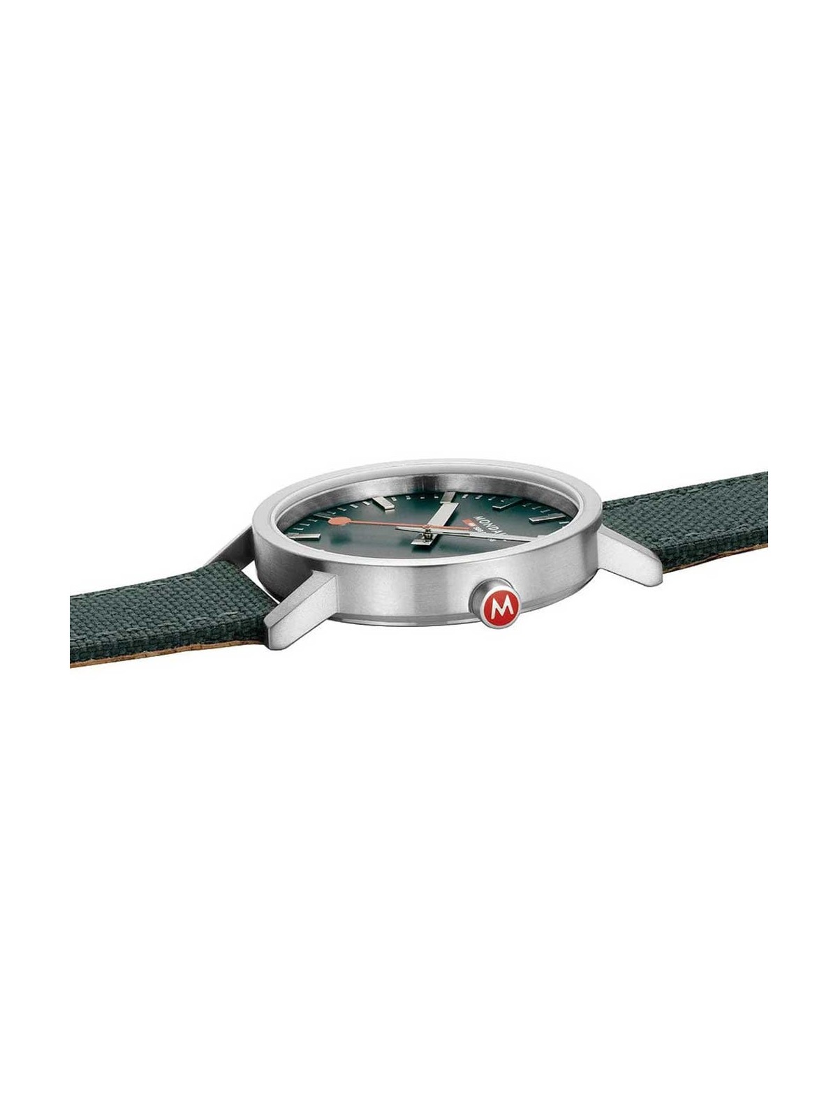orologio uomo Mondaine A660.30360.60SBF Mens Watch Classic SBB recyc. Textile 40mm 3ATM