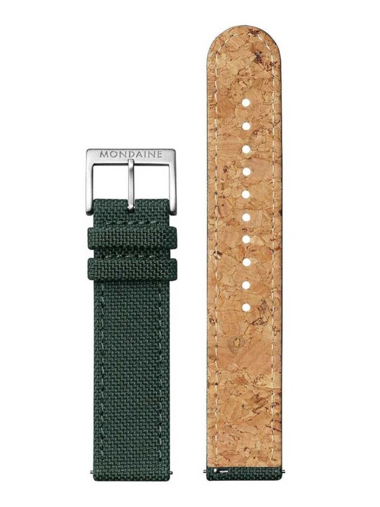 orologio uomo Mondaine A660.30360.60SBF Mens Watch Classic SBB recyc. Textile 40mm 3ATM