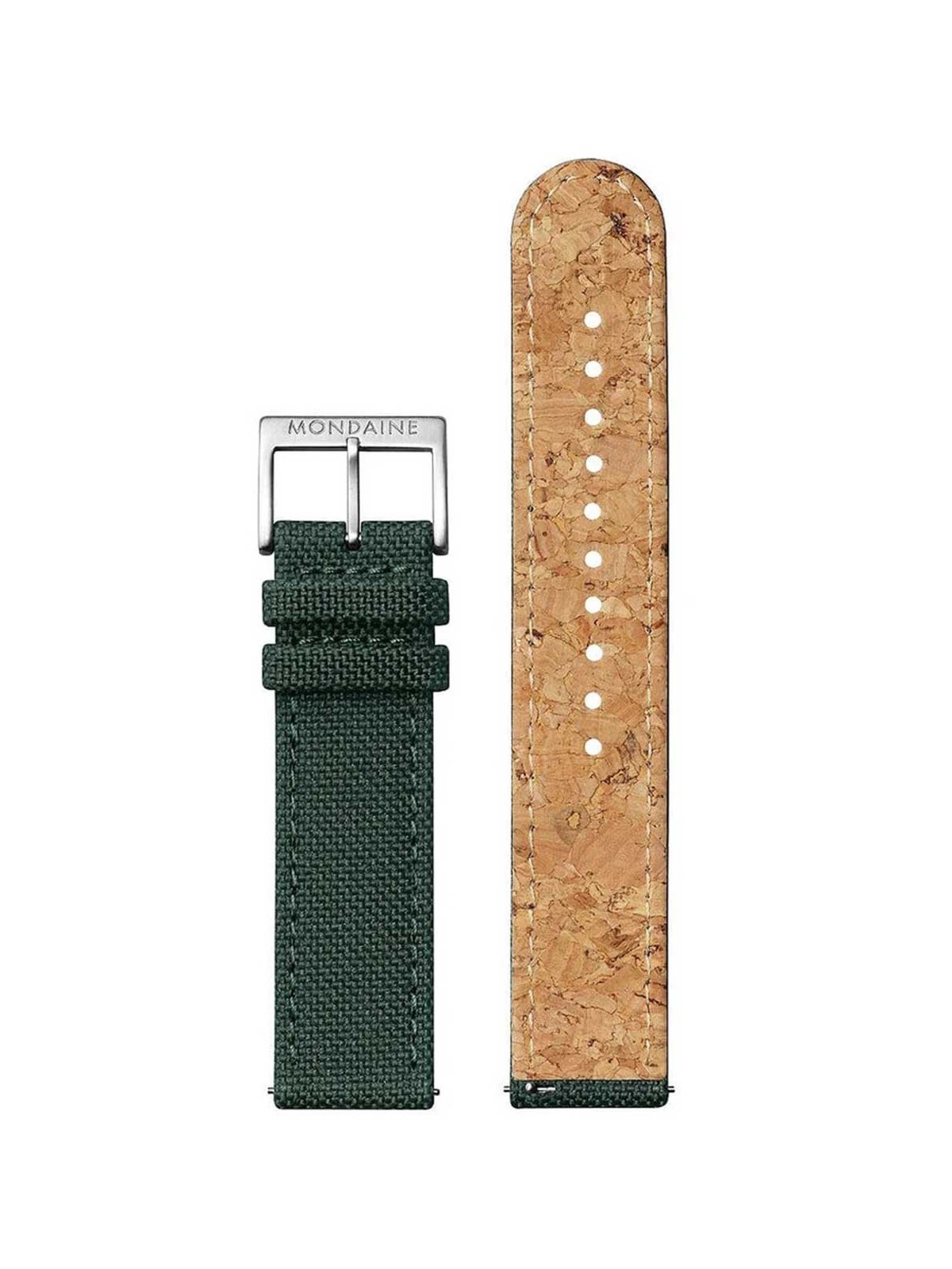 orologio uomo Mondaine A660.30360.60SBF Mens Watch Classic SBB recyc. Textile 40mm 3ATM