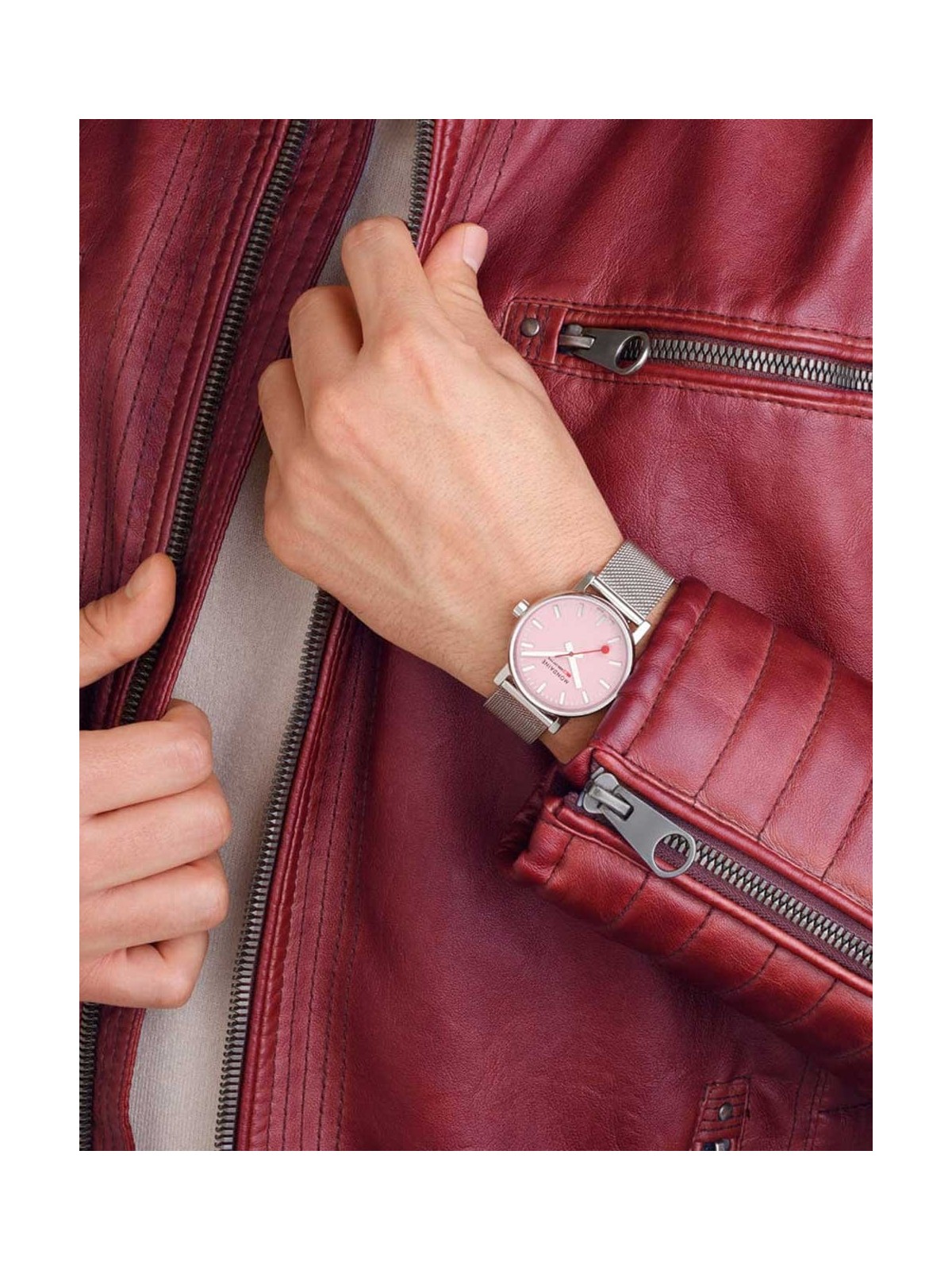 orologio donna Mondaine MSE.35130.SM Ladies Watch evo 2 SBB 35mm 3ATM