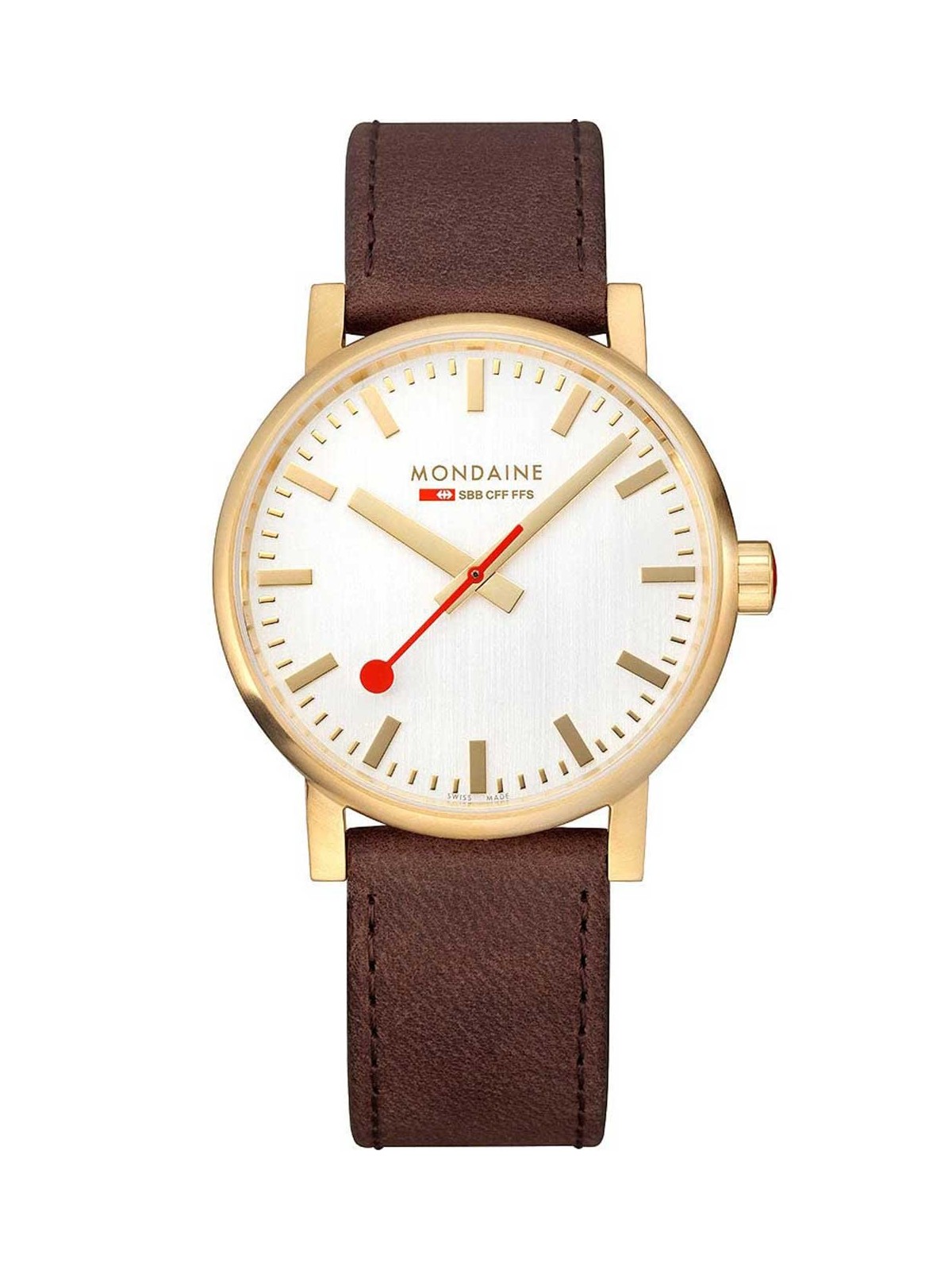 orologio uomo Mondaine MSE.40112.LG Mens Watch evo2 SBB 40mm 3ATM