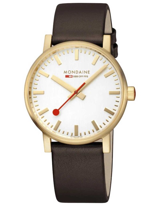 orologio uomo Mondaine MSE.40112.LGV Mens Watch evo2 SBB 40mm 3ATM