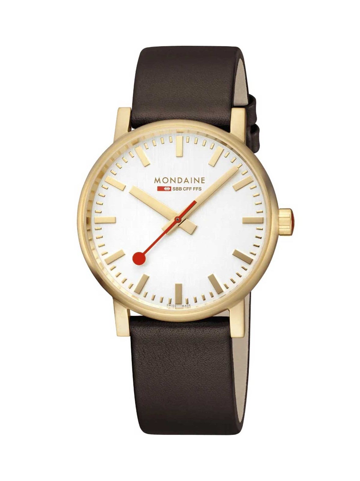 orologio uomo Mondaine MSE.40112.LGV Mens Watch evo2 SBB 40mm 3ATM