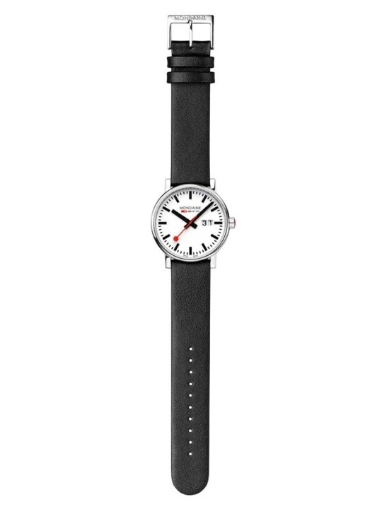 orologio uomo Mondaine MSE.40210.LBV Mens Watch evo2 SBB Big-Date 40mm 3ATM