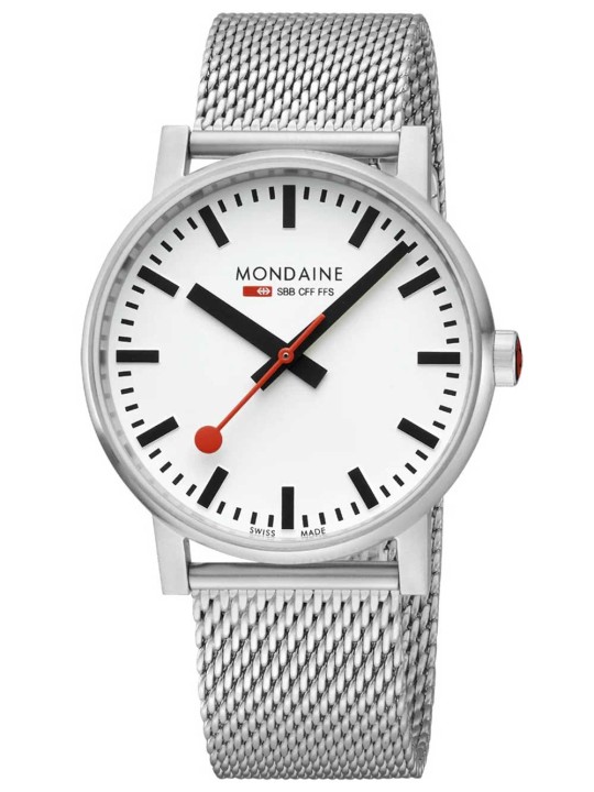 orologio uomo Mondaine MSE.43110.SJ Mens Watch evo2 SBB 43mm 3ATM
