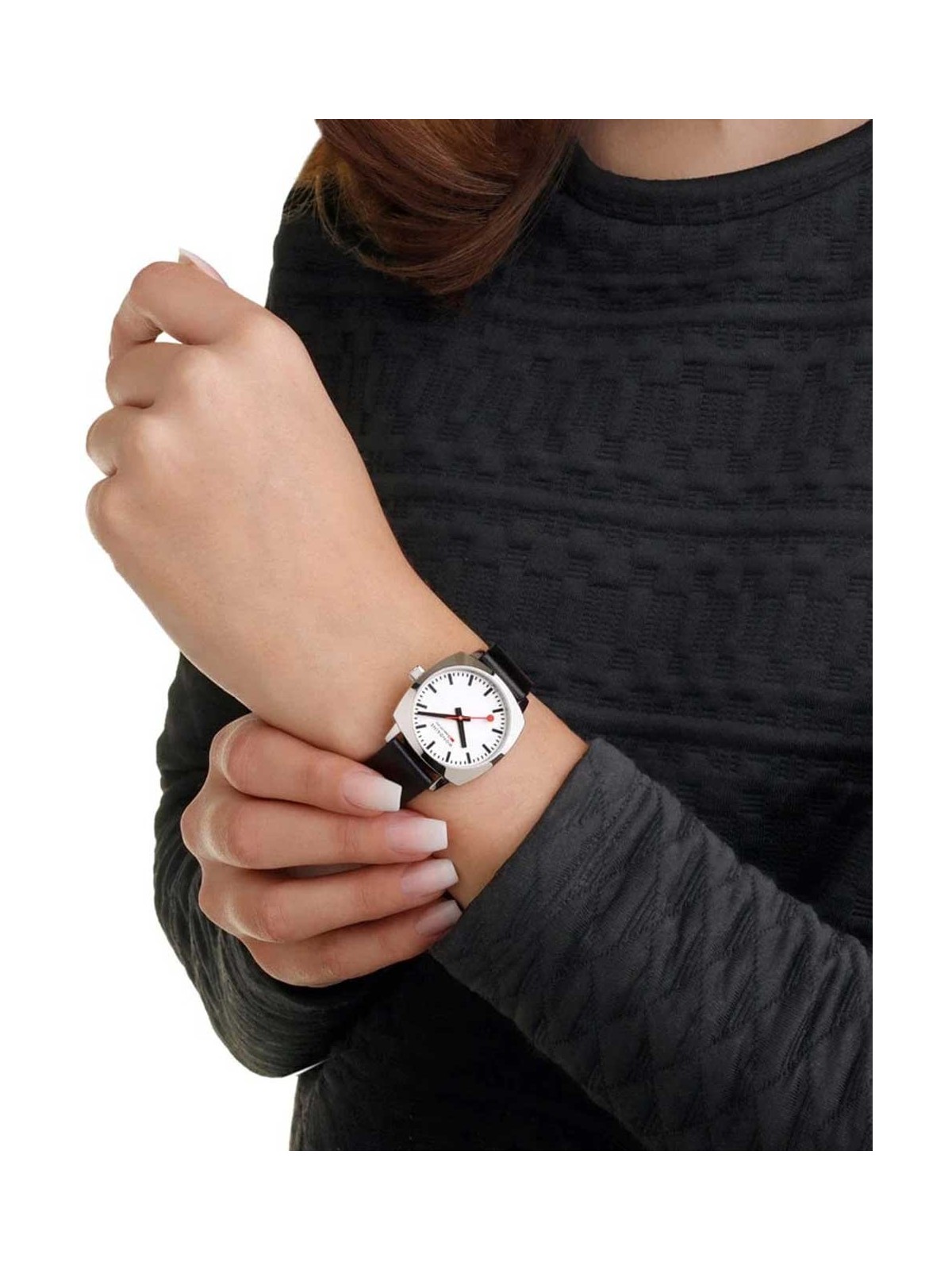 orologio donna Mondaine MSL.31110.LBV Ladies Watch Petite Cushion 31mm 5ATM