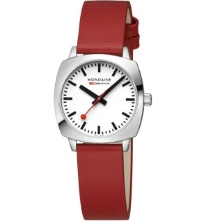 orologio donna Mondaine MSL.31110.LCV Ladies Watch Petite Cushion 31mm 5ATM