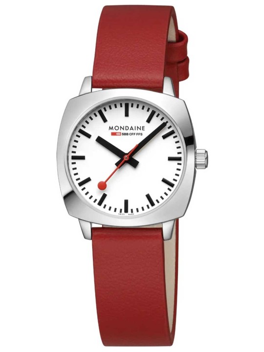 orologio donna Mondaine MSL.31110.LCV Ladies Watch Petite Cushion 31mm 5ATM