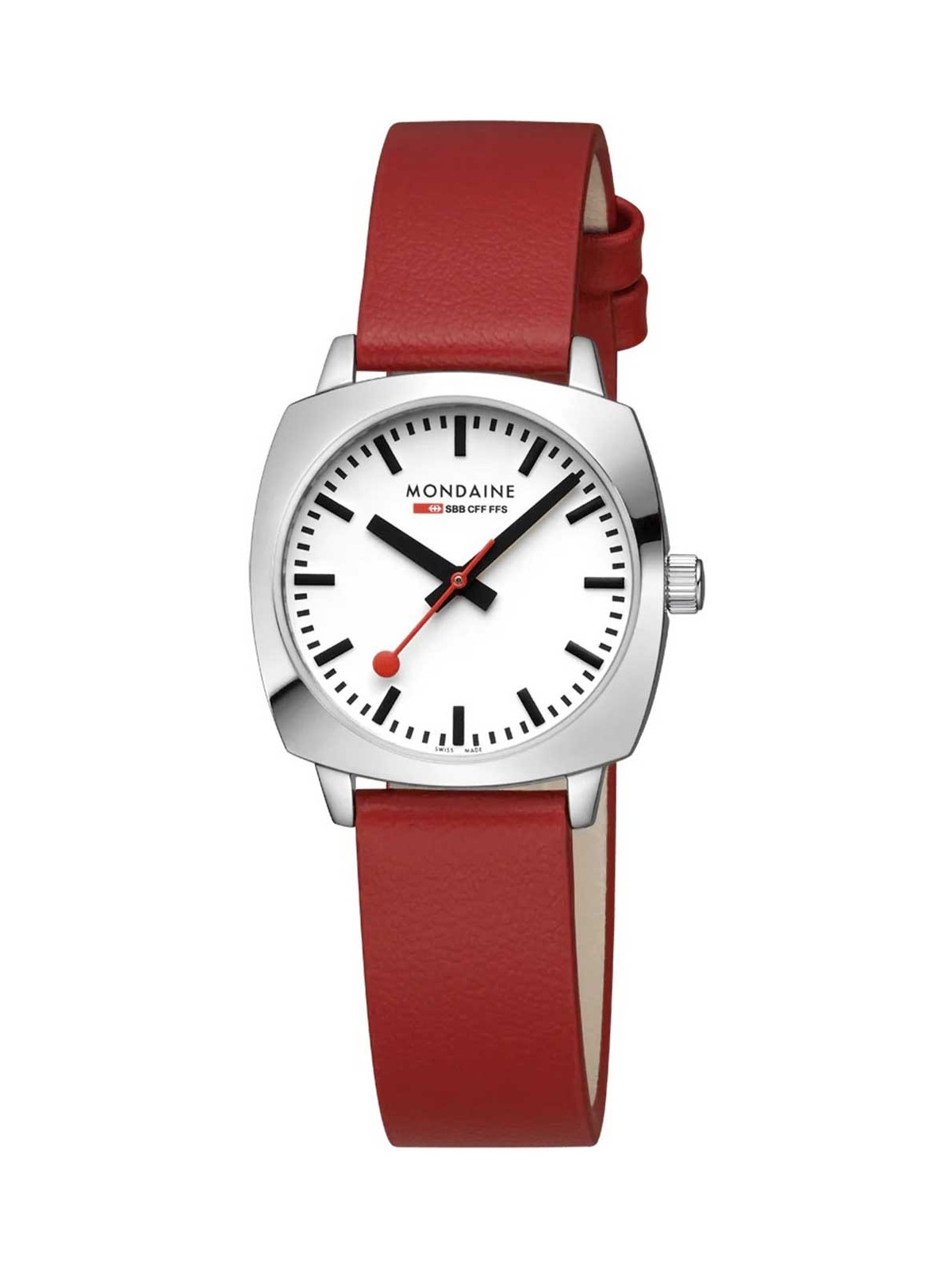 orologio donna Mondaine MSL.31110.LCV Ladies Watch Petite Cushion 31mm 5ATM