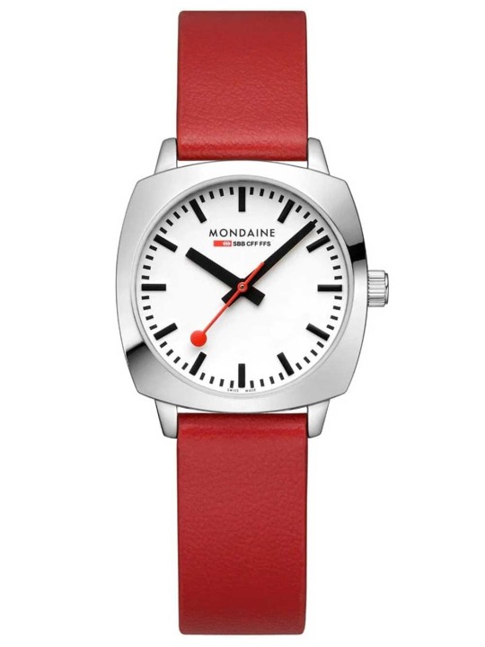 orologio donna Mondaine MSL.31110.LCV Ladies Watch Petite Cushion 31mm 5ATM