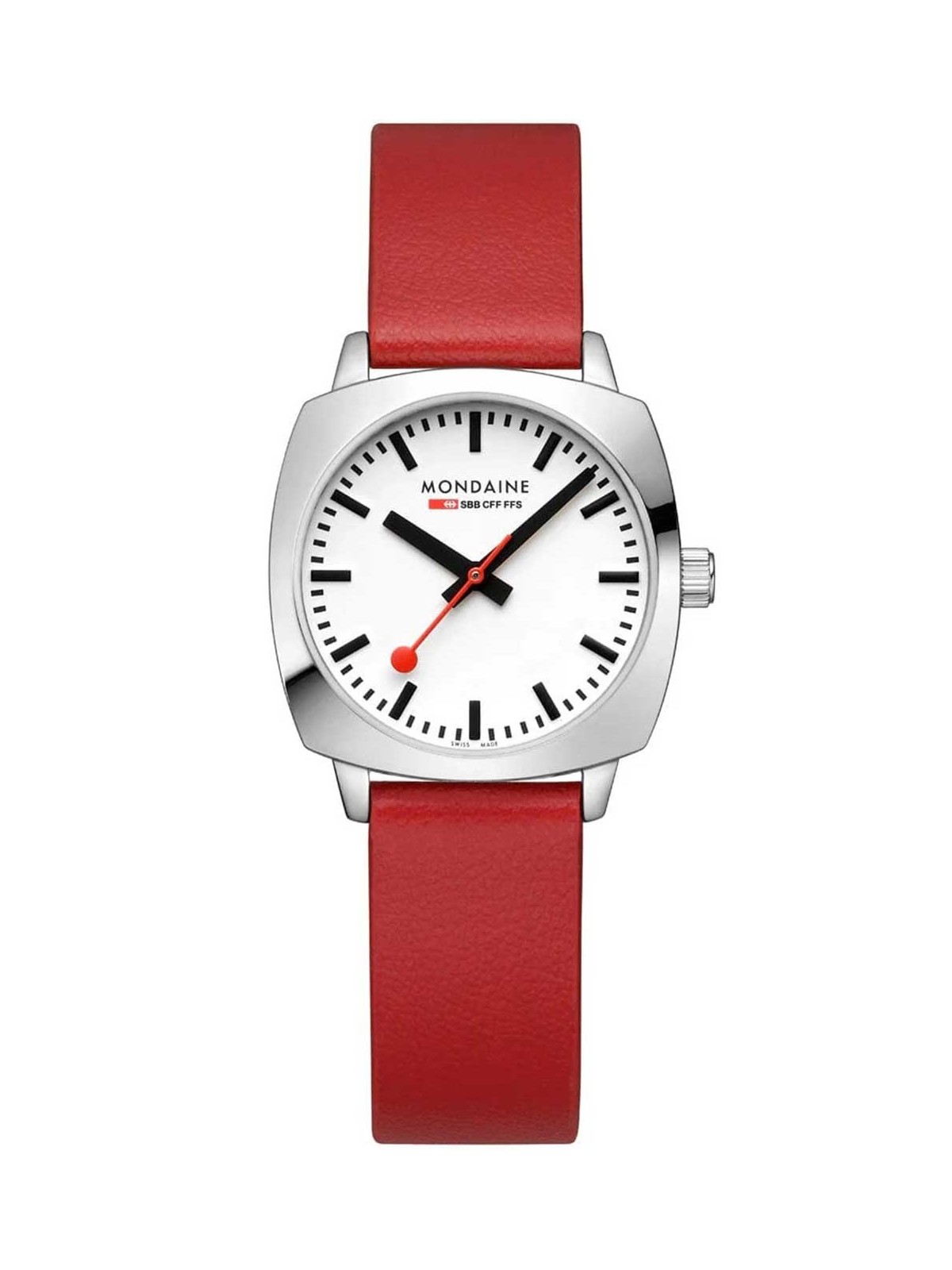 orologio donna Mondaine MSL.31110.LCV Ladies Watch Petite Cushion 31mm 5ATM