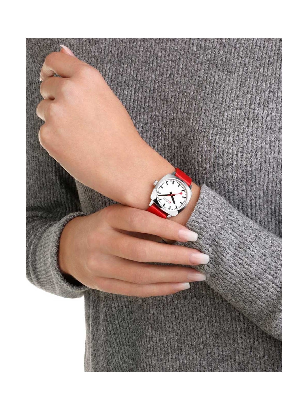 orologio donna Mondaine MSL.31110.LCV Ladies Watch Petite Cushion 31mm 5ATM
