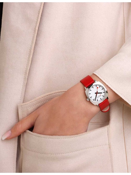 orologio donna Mondaine MSL.31110.LCV Ladies Watch Petite Cushion 31mm 5ATM