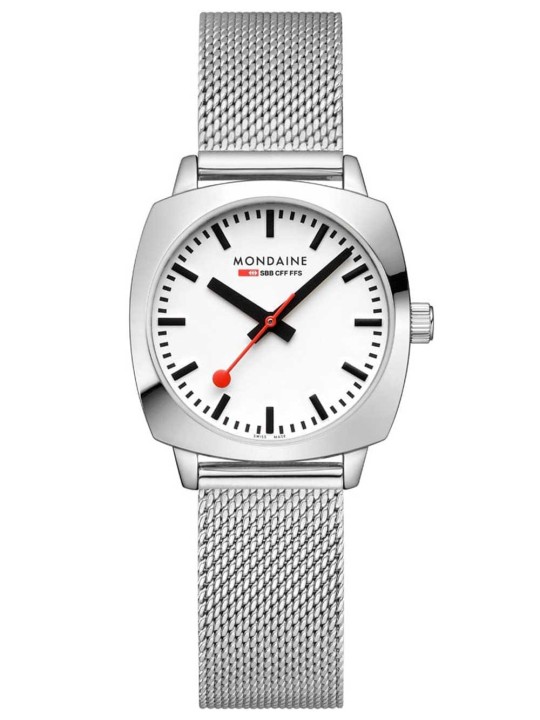 orologio donna Mondaine MSL.31110.SM Ladies Watch Petite Cushion 31mm 5ATM