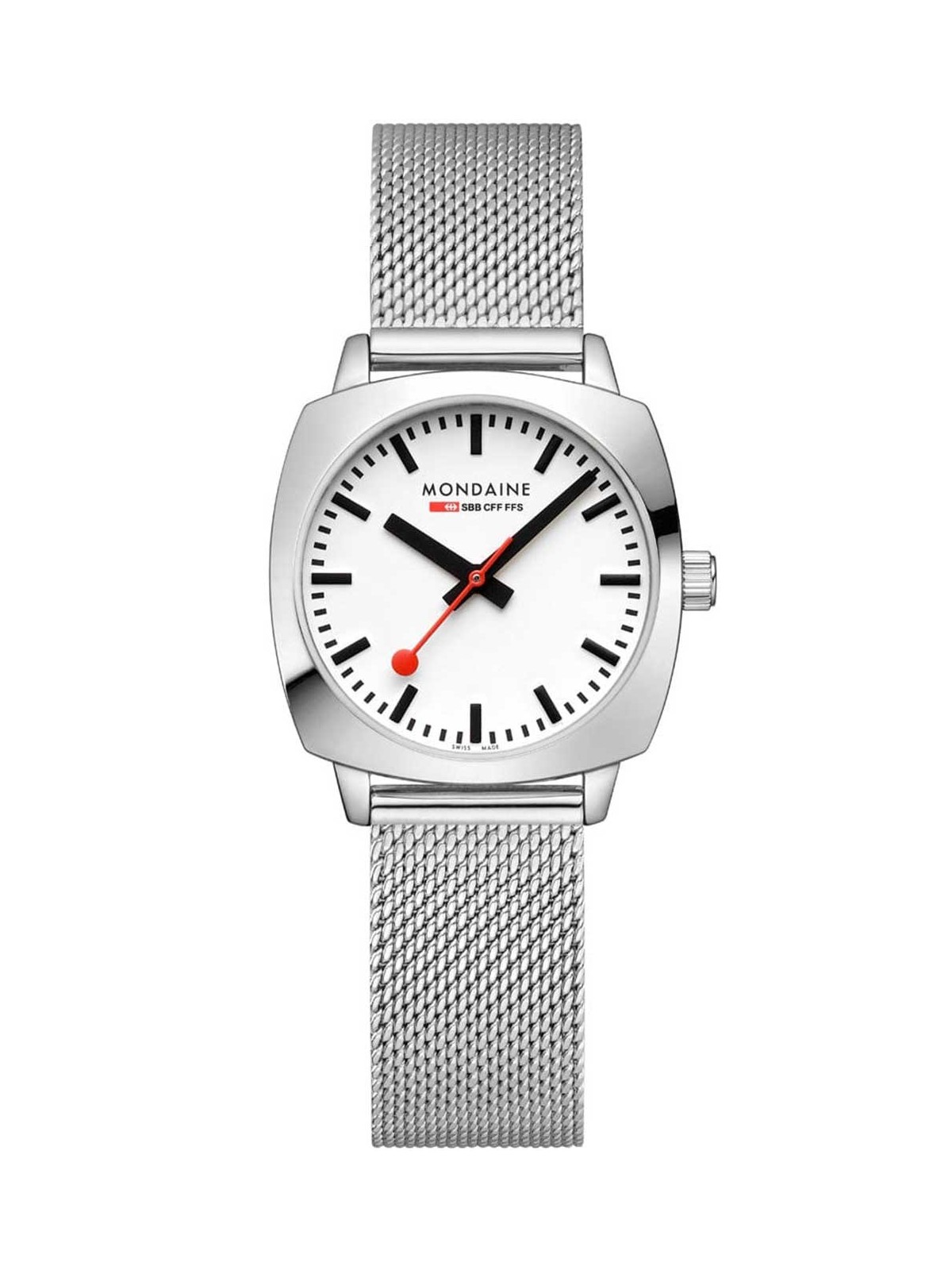 orologio donna Mondaine MSL.31110.SM Ladies Watch Petite Cushion 31mm 5ATM