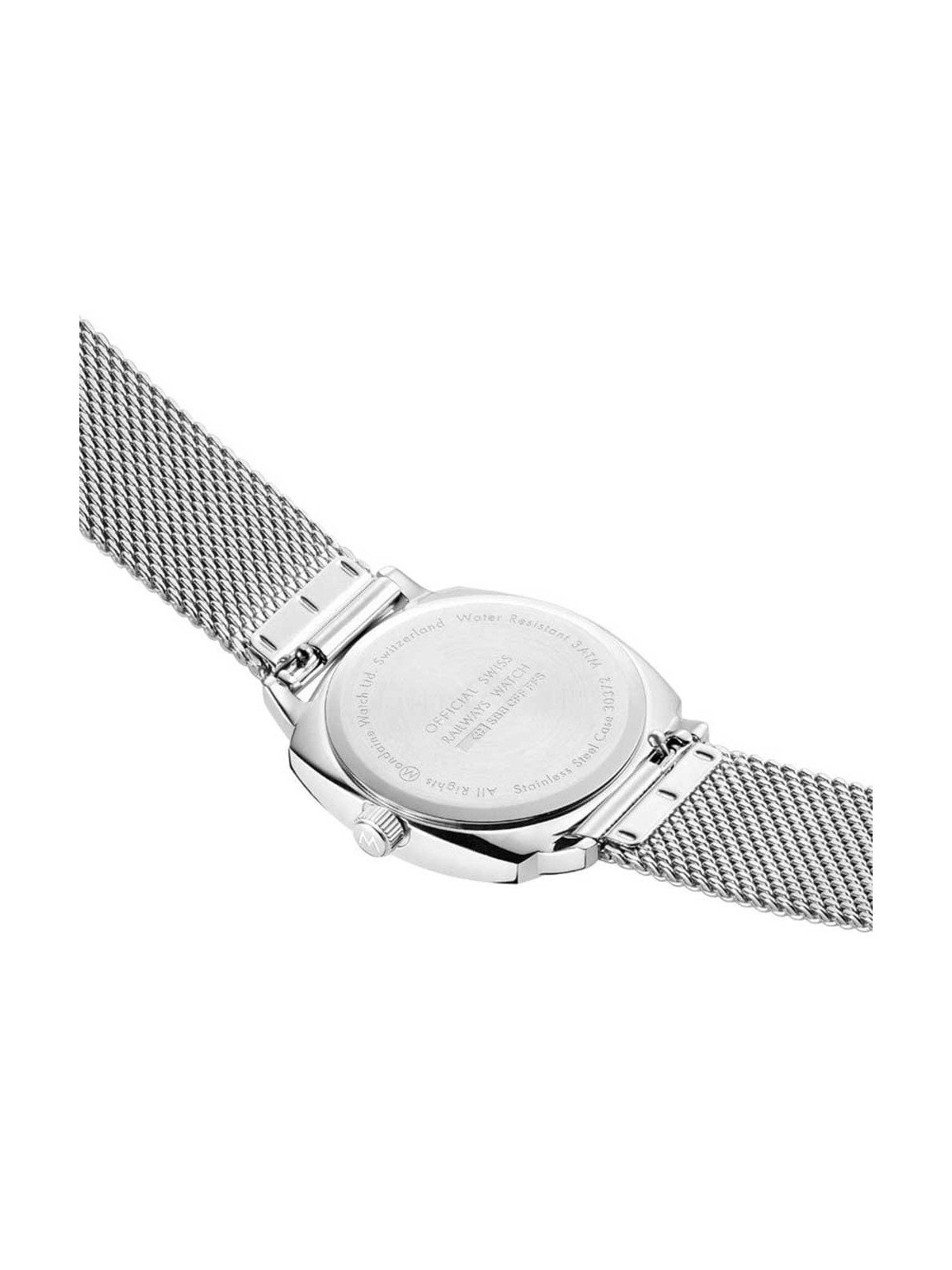 orologio donna Mondaine MSL.31110.SM Ladies Watch Petite Cushion 31mm 5ATM
