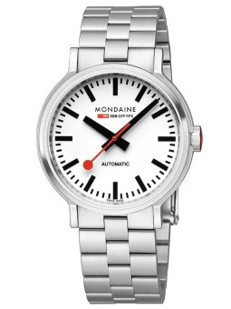 orologio uomo Mondaine MST.4161B.SJ Mens Watch SBB Original Automatic 41mm 3ATM