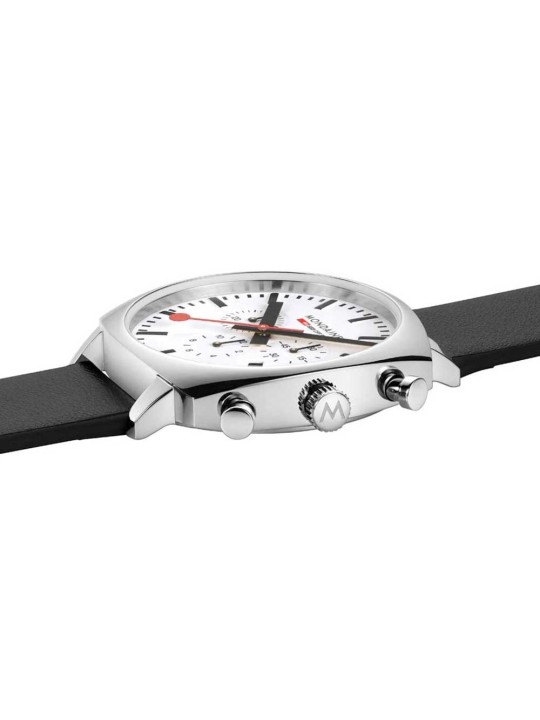 orologio uomo Mondaine MSL.41410.LBV.SET Mens Watch GrAnd Cushion Set 41mm 5ATM