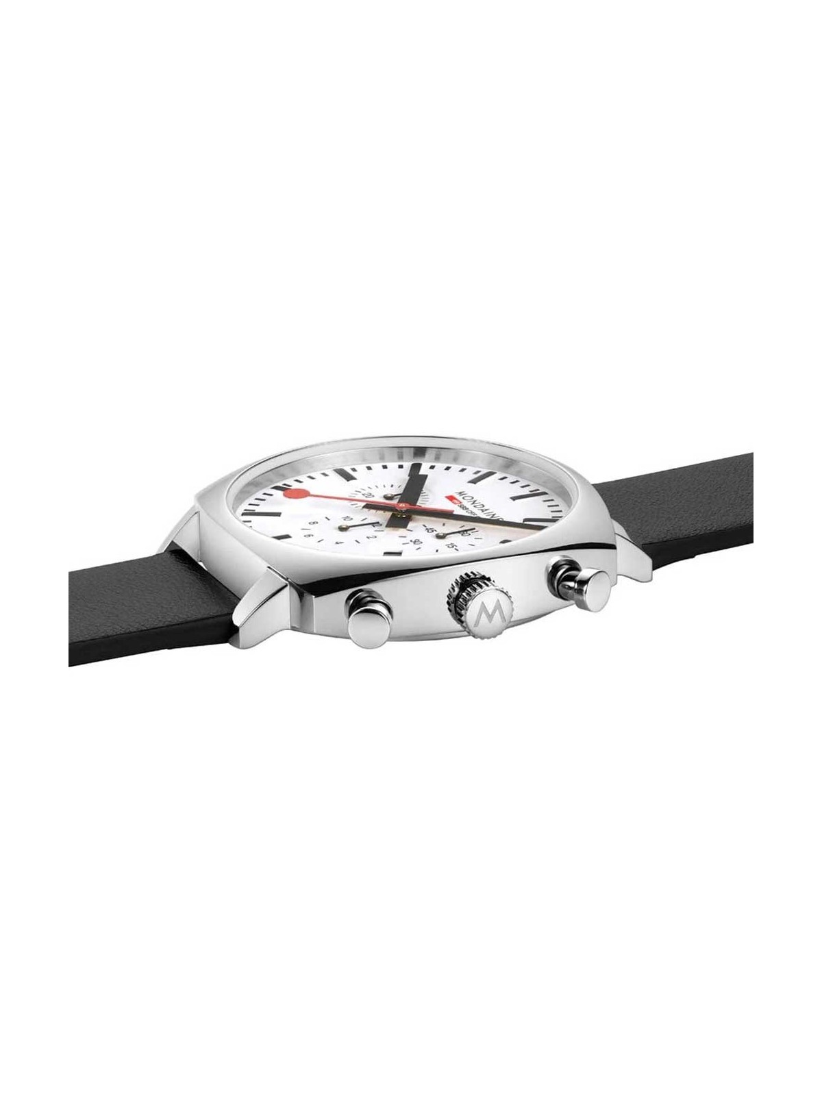orologio uomo Mondaine MSL.41410.LBV.SET Mens Watch GrAnd Cushion Set 41mm 5ATM