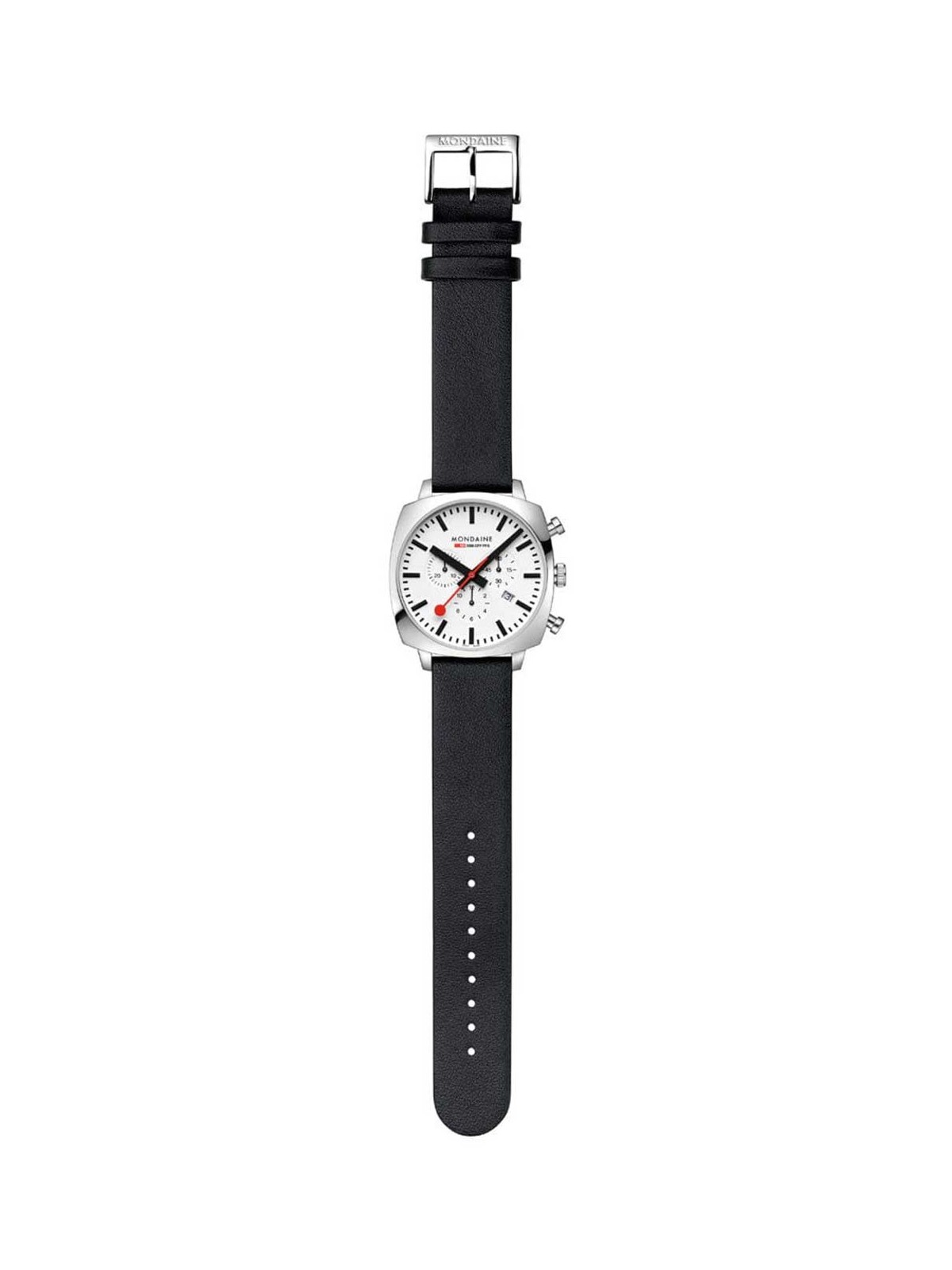 orologio uomo Mondaine MSL.41410.LBV.SET Mens Watch GrAnd Cushion Set 41mm 5ATM