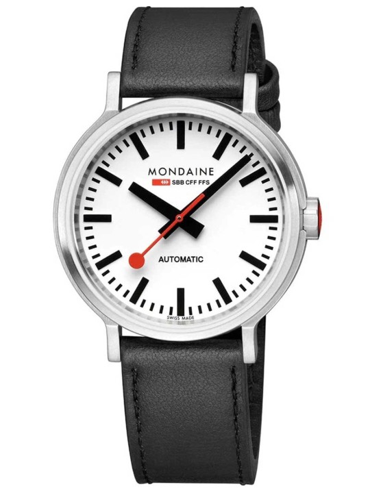 orologio uomo Mondaine MST.4161B.LBV Mens Watch SBB Original Automatic 41mm 3ATM