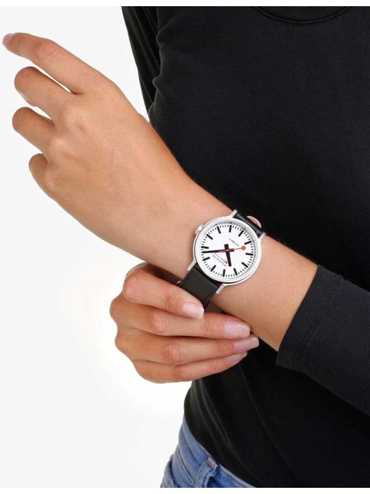 orologio uomo Mondaine MST.4161B.LBV Mens Watch SBB Original Automatic 41mm 3ATM