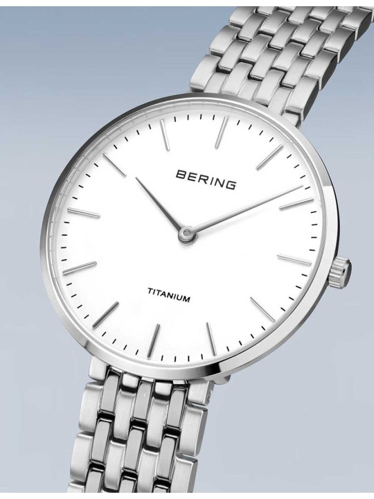 orologio donna Bering 19334-004 Ladies Watch Titanium 34mm 5ATM