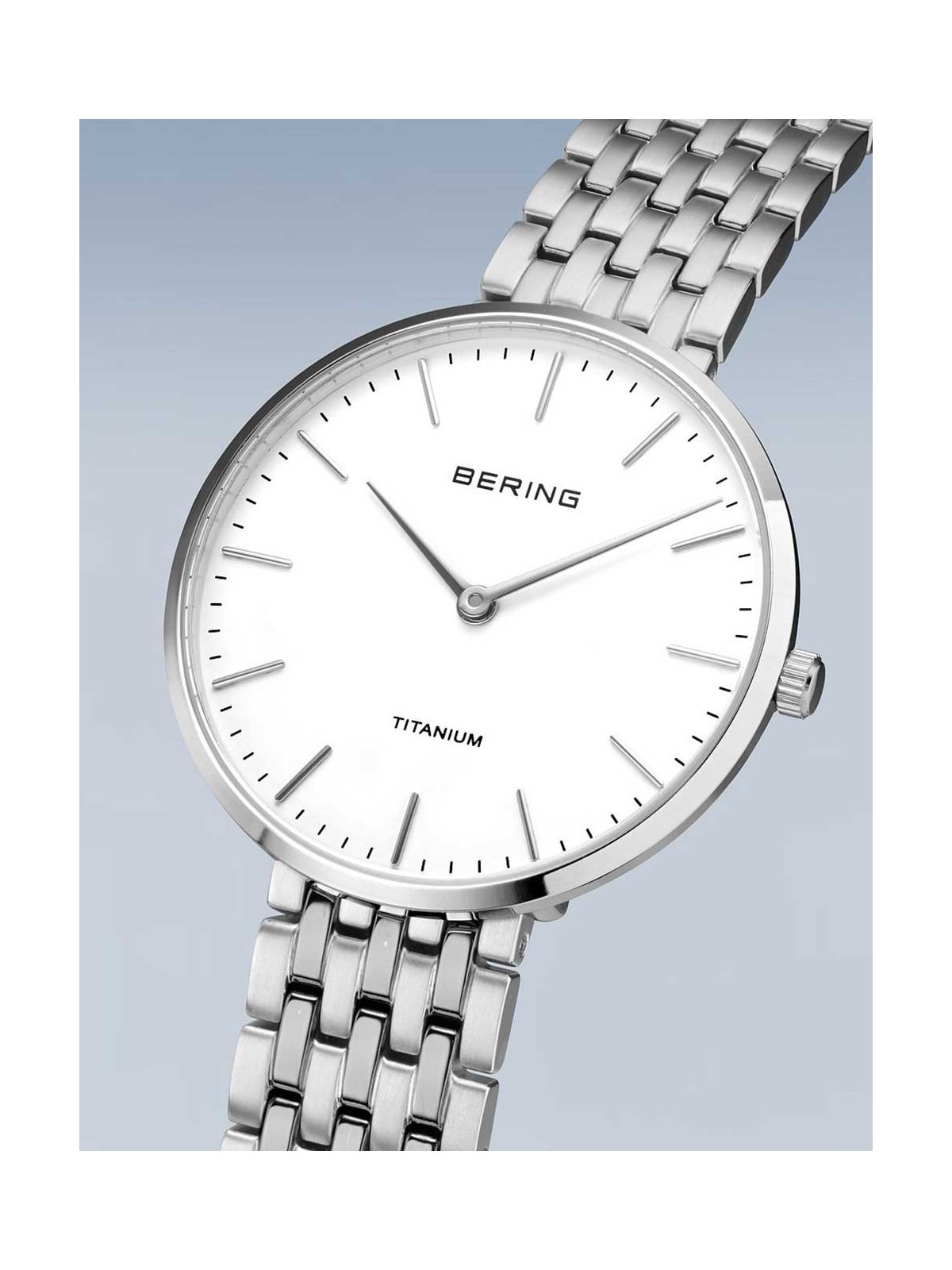 orologio donna Bering 19334-004 Ladies Watch Titanium 34mm 5ATM
