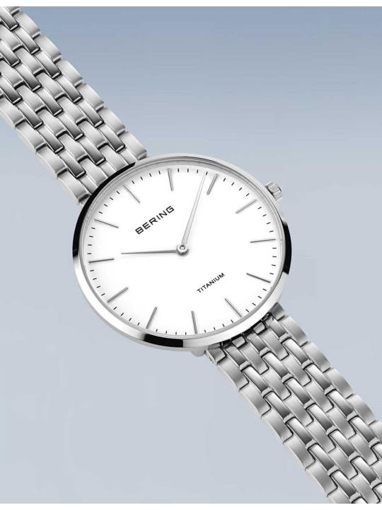 orologio donna Bering 19334-004 Ladies Watch Titanium 34mm 5ATM