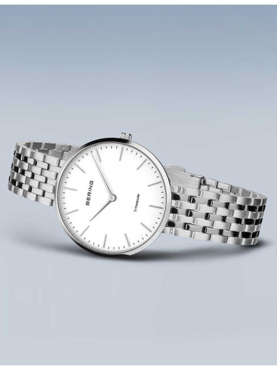 orologio donna Bering 19334-004 Ladies Watch Titanium 34mm 5ATM