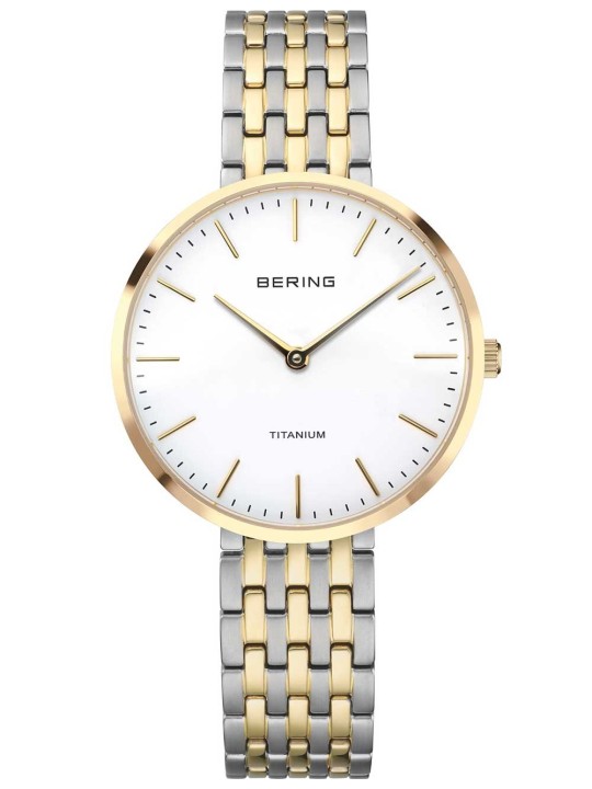 orologio donna Bering 19334-010 Ladies Watch Titanium 34mm 5ATM