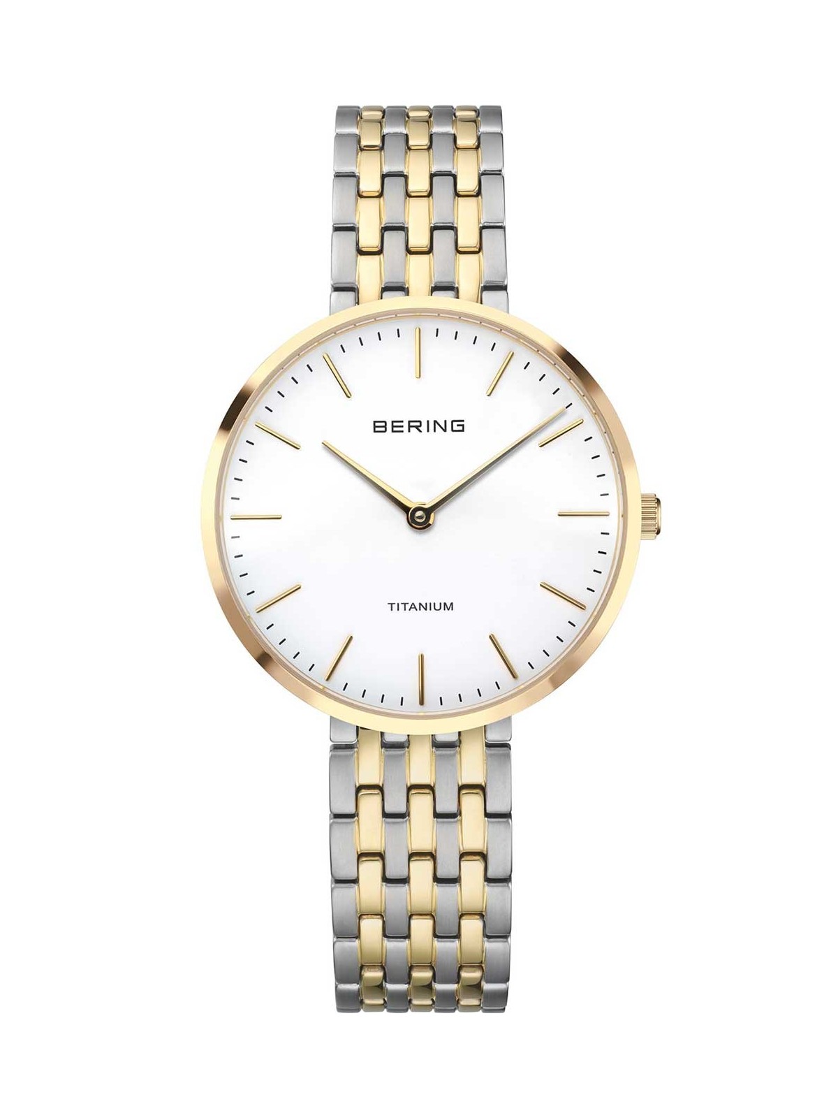 orologio donna Bering 19334-010 Ladies Watch Titanium 34mm 5ATM