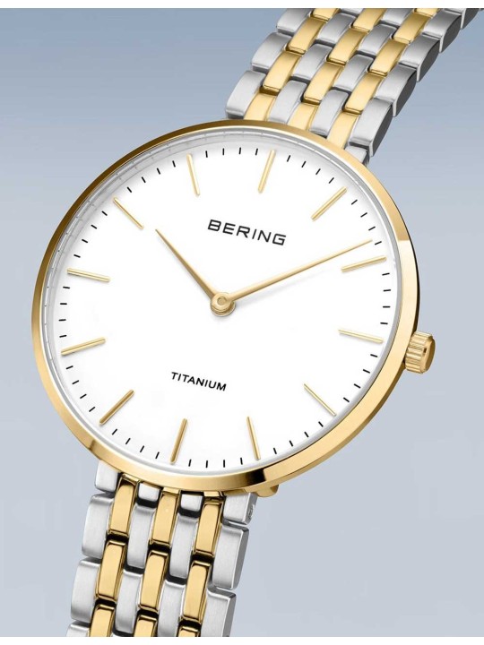 orologio donna Bering 19334-010 Ladies Watch Titanium 34mm 5ATM
