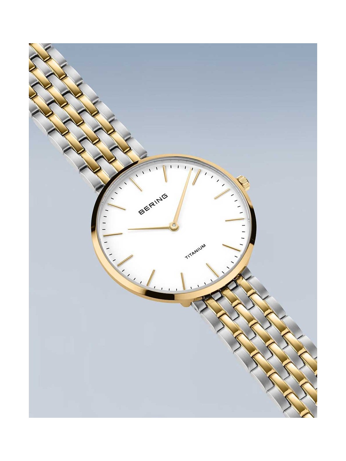 orologio donna Bering 19334-010 Ladies Watch Titanium 34mm 5ATM
