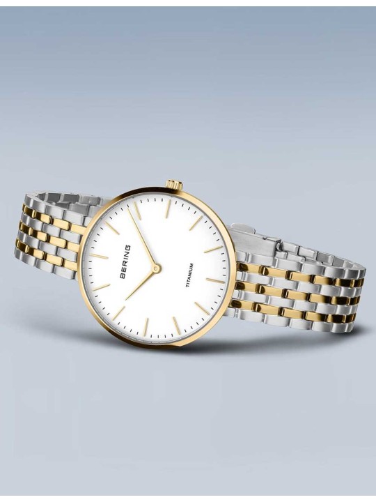 orologio donna Bering 19334-010 Ladies Watch Titanium 34mm 5ATM