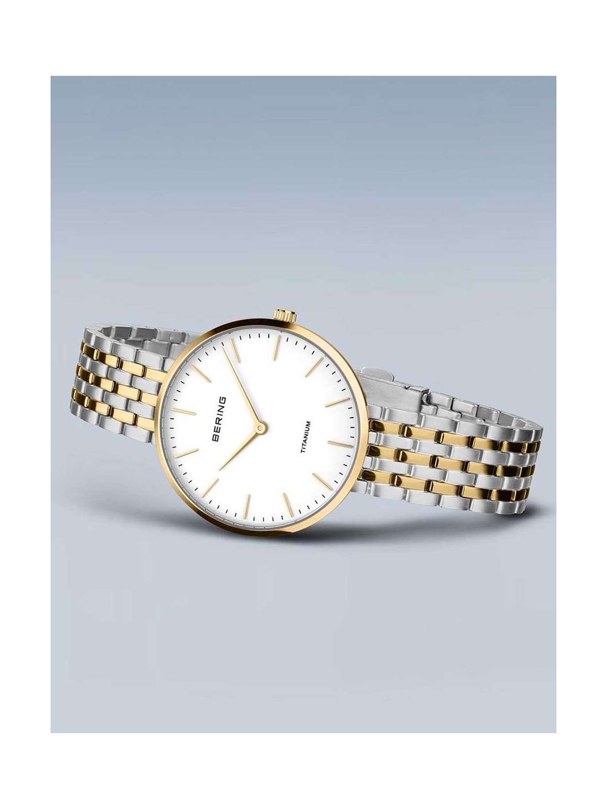 orologio donna Bering 19334-010 Ladies Watch Titanium 34mm 5ATM