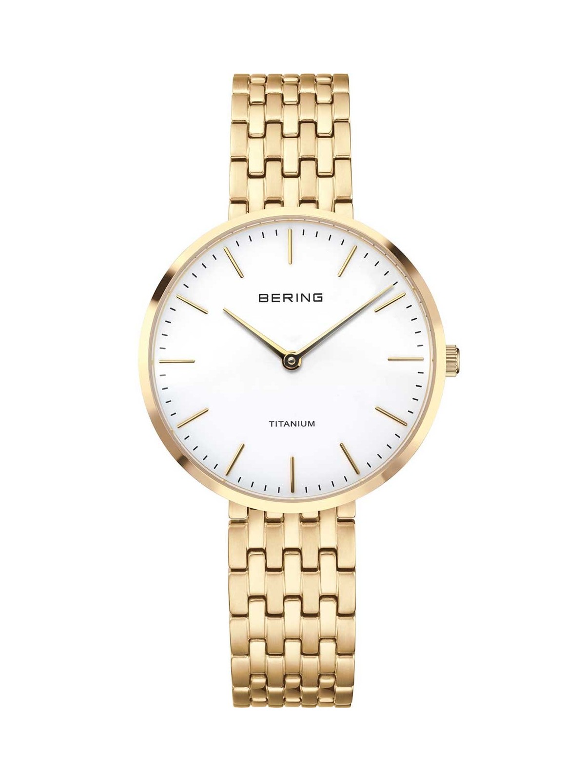 orologio donna Bering 19334-334 Ladies Watch Titanium 34mm 5ATM