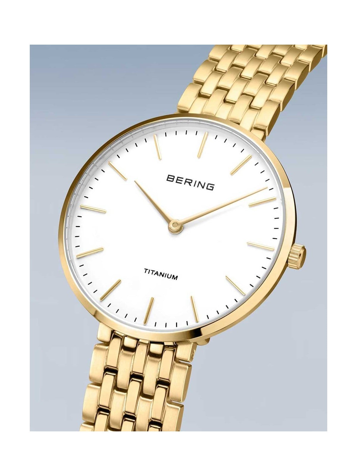 orologio donna Bering 19334-334 Ladies Watch Titanium 34mm 5ATM