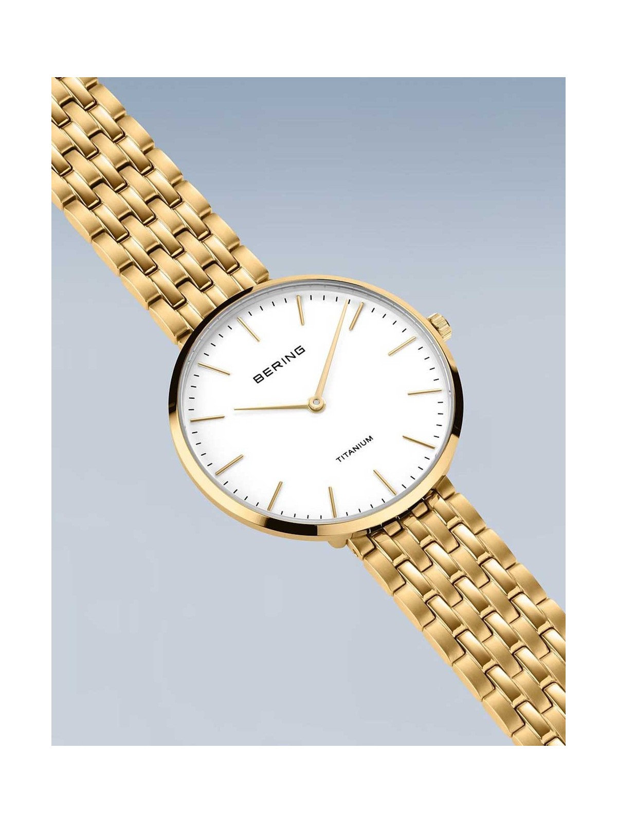 orologio donna Bering 19334-334 Ladies Watch Titanium 34mm 5ATM