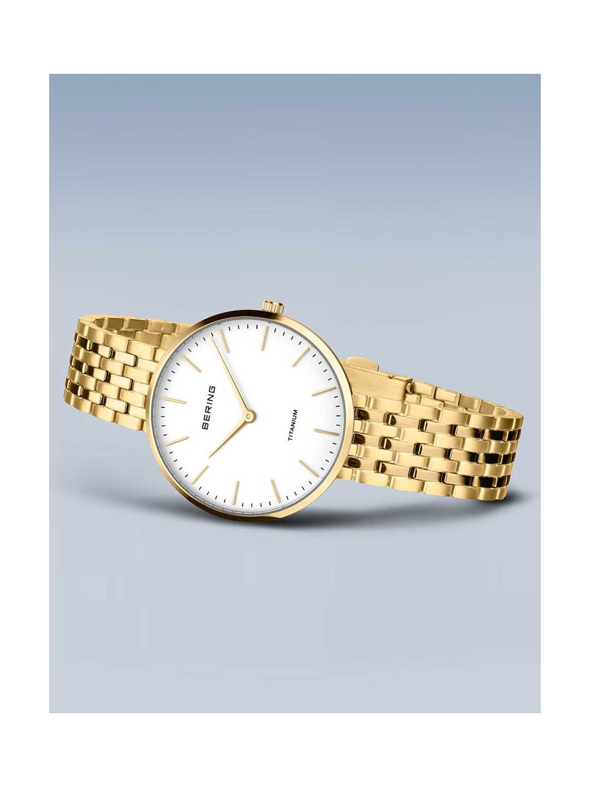 orologio donna Bering 19334-334 Ladies Watch Titanium 34mm 5ATM