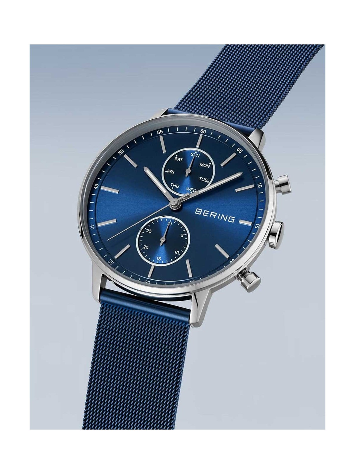 orologio uomo Bering 13242-307 Mens Watch Classic 42mm 3ATM